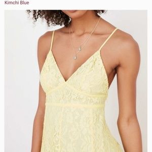 Kimchi Blue Valentina Empire Lace Dress